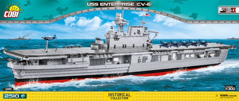 COBI Stavebnica HC WW2 USS Enterprise (CV-6) (COBI-4815)