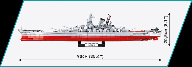 COBI Stavebnica HC WW2 Battleship Yamato (COBI-4833)