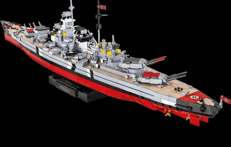 COBI Stavebnica HC WW2 Battleship Bismarck - Executive Edition (COBI-4840)