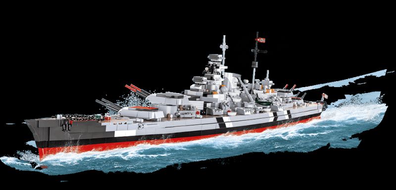 COBI Stavebnica HC WW2 Battleship Bismarck - Executive Edition (COBI-4840)