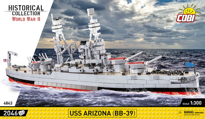 COBI Stavebnica HC WW2 USS Arizona (BB-39) (COBI-4843)