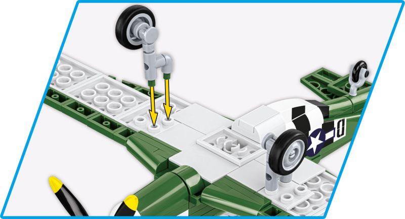 COBI Stavebnica HC WW2 North American P-51D Mustang (COBI-5860)