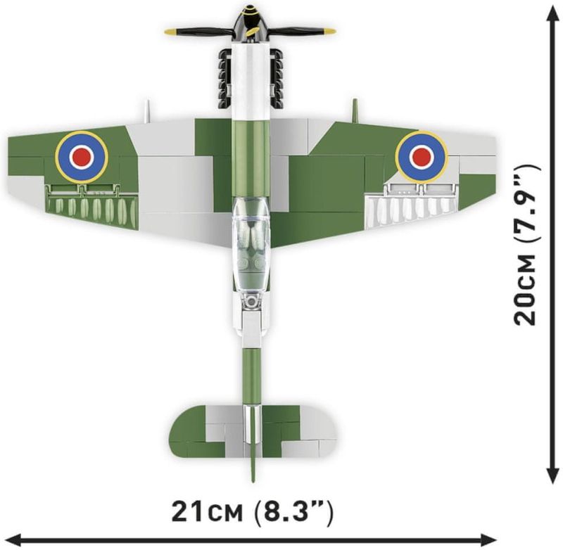 COBI Stavebnica HC WW2 Spitfire Mk. XVI Bubbletop (COBI-5865)