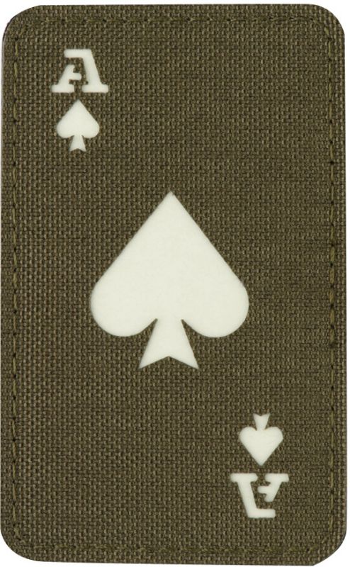 M-TAC Cordura Nášivka/Patch Ace of Spades - ranger green (51109239)