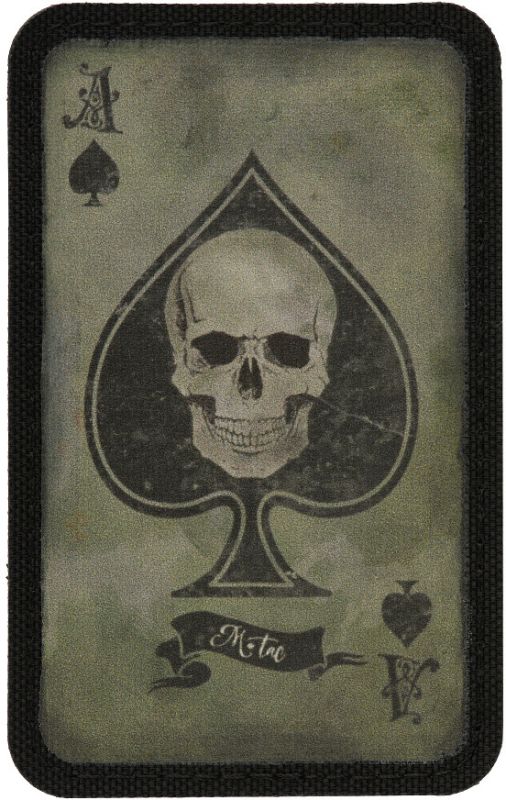 M-TAC Textilná Nášivka/Patch Ace of Spades - ranger green (51101023)