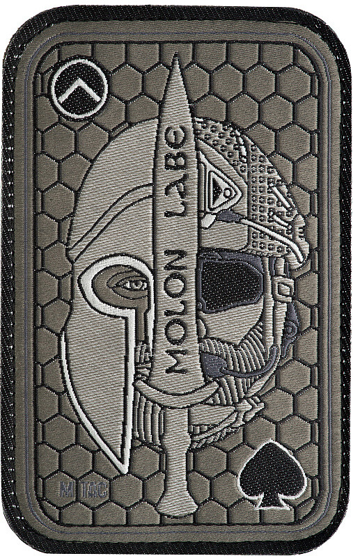 M-TAC Textilná Nášivka/Patch Molon Labe Ace - olivová (51126001)