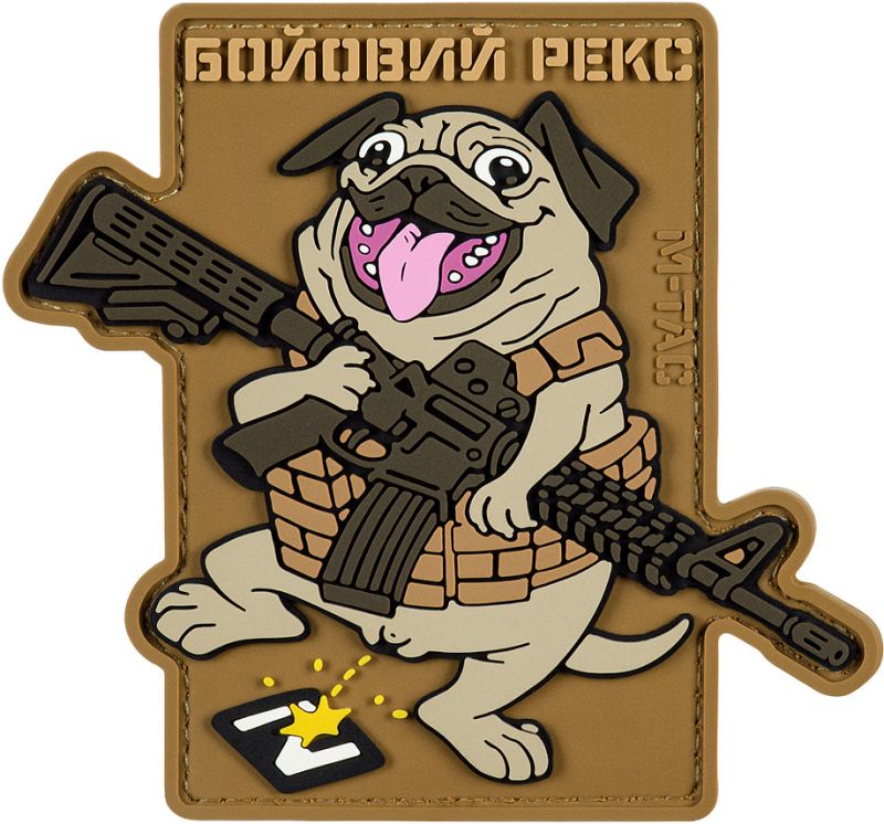 M-TAC 3D PVC Nášivka/Patch Fighting Rex - color (51348369)