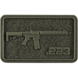 M-TAC 3D PVC Nášivka/Patch AR-15 Velcro - ranger green (51540023)