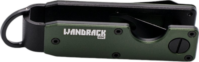 WANDRACK EDC Organizér na kľúče - aluminium green