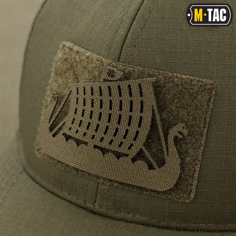 M-TAC Cordura Nášivka/Patch Drakkar - ranger green (51170023)