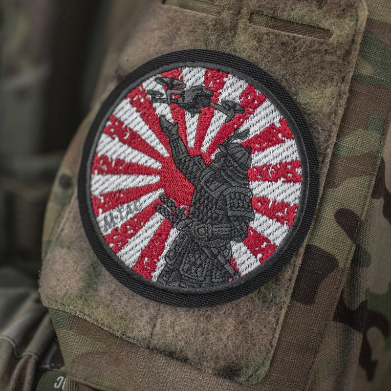 M-TAC Cordura Nášivka/Patch The Way of the Samurai - black / red (51426332)