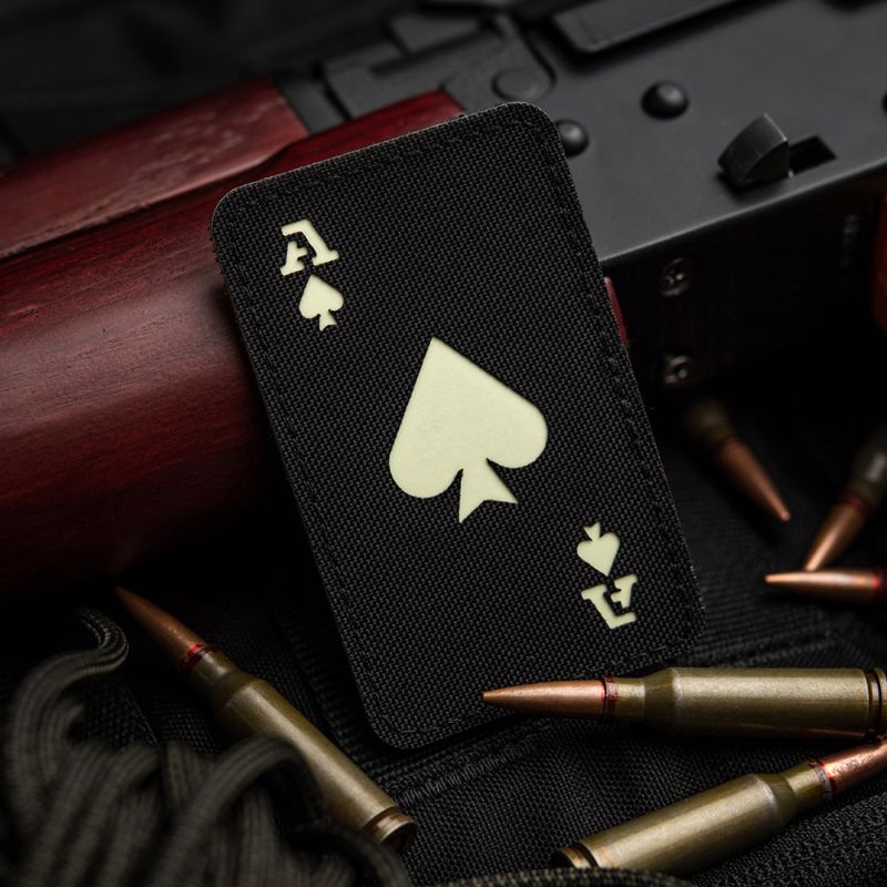 M-TAC Textilná Nášivka/Patch Ace of Spades - čierna (51109299)