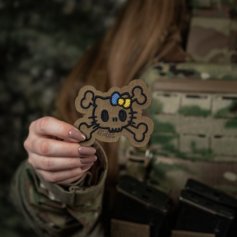 M-TAC Cordura Nášivka/Patch Kitty circuit - coyote (51386205)