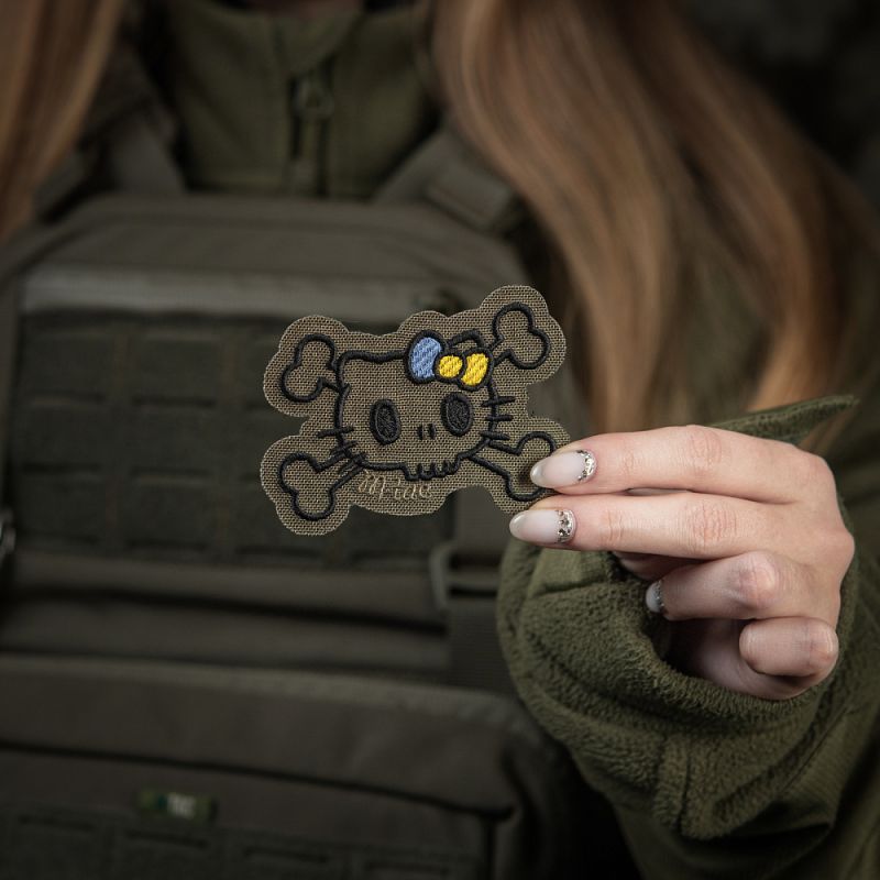 M-TAC Cordura Nášivka/Patch Kitty circuit - ranger green (51386223)