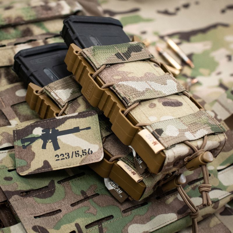 M-TAC Cordura Nášivka/Patch AR-15 223/5,56 - multicam / black (51111802)