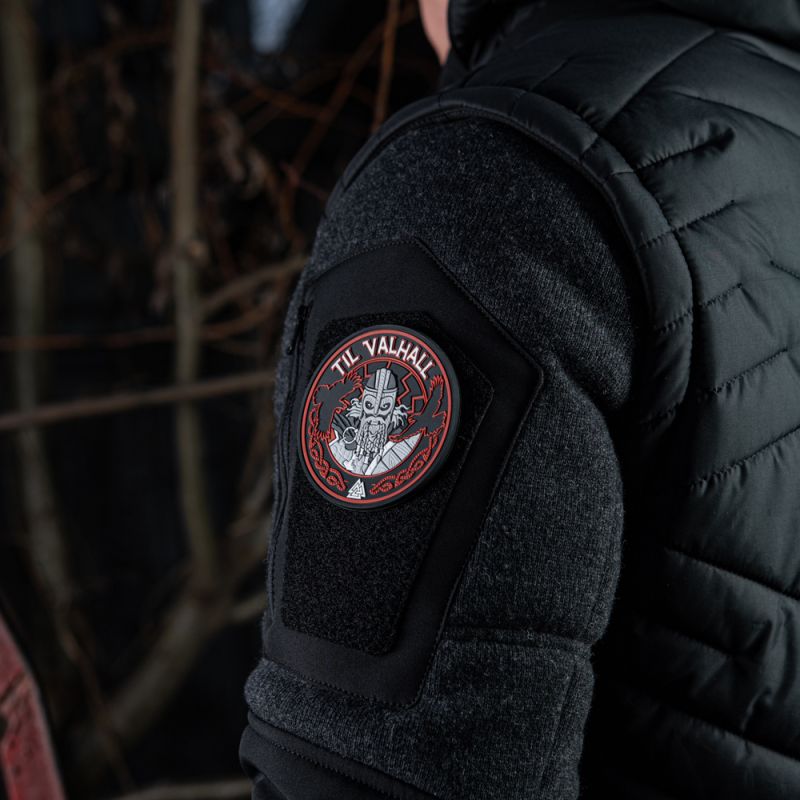 M-TAC 3D PVC Nášivka/Patch Til Valhall - black / red (51142332)