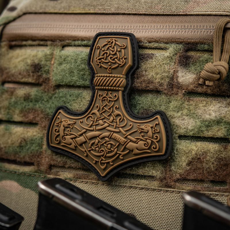 M-TAC 3D PVC Nášivka/Patch Mjolnir - coyote (51348505)