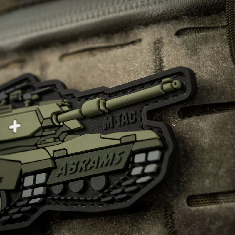 M-TAC 3D PVC Nášivka/Patch Abrams - olive (51348356)