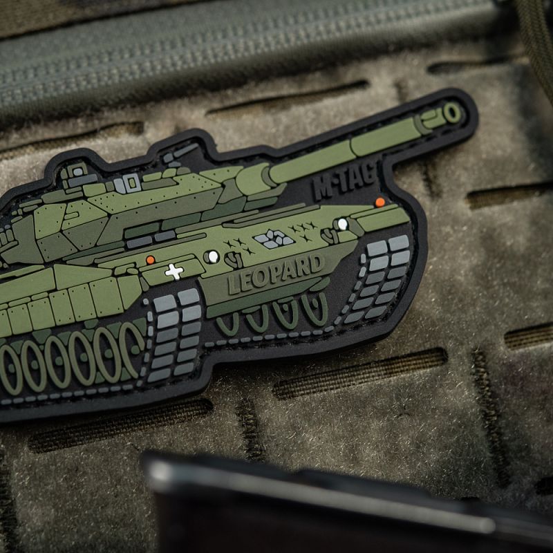 M-TAC 3D PVC Nášivka/Patch Leopard 2 - olive (51348358)