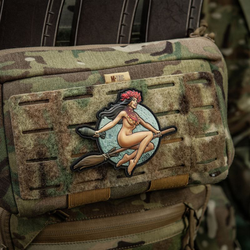 M-TAC 3D PVC Nášivka/Patch Tactical girl #11 - color (51524001)