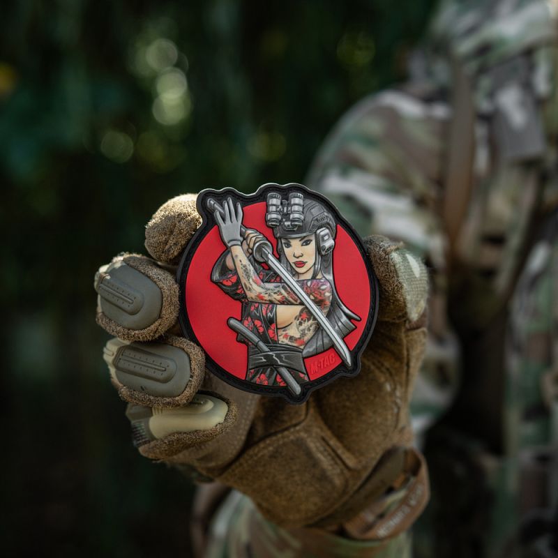 M-TAC 3D PVC Nášivka/Patch Tactical girl #3 Watterfall - color (51116404)