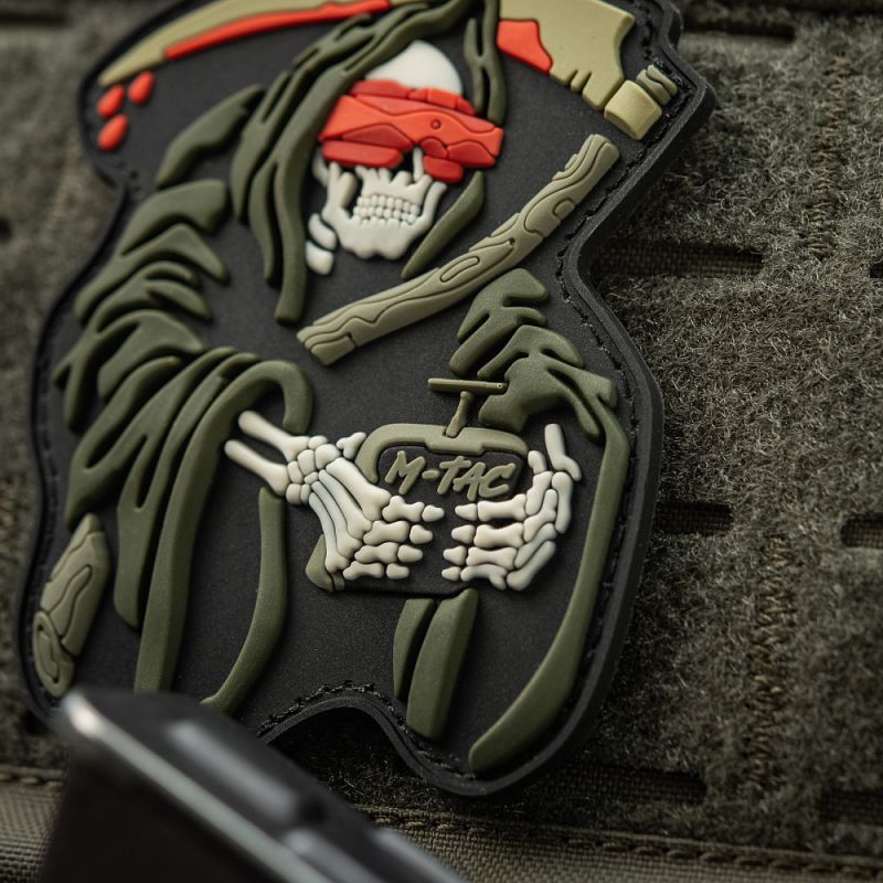 M-TAC 3D PVC Nášivka/Patch Operator FPV - black / olive (51517001)