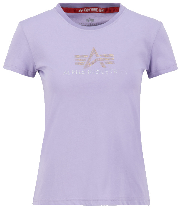 ALPHA INDUSTRIES Dámske tričko Crystal T - pale violet (136063/664)