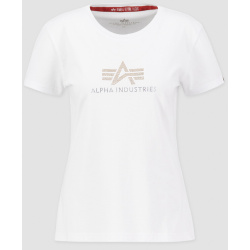 ALPHA INDUSTRIES Dámske tričko Crystal T - white (136063/09)