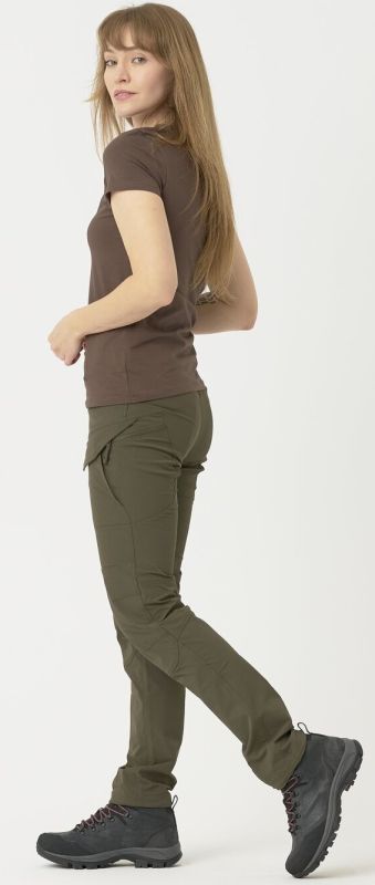 HELIKON Dámske tričko Organic Slim - olive green (TS-TSW-OS-02)