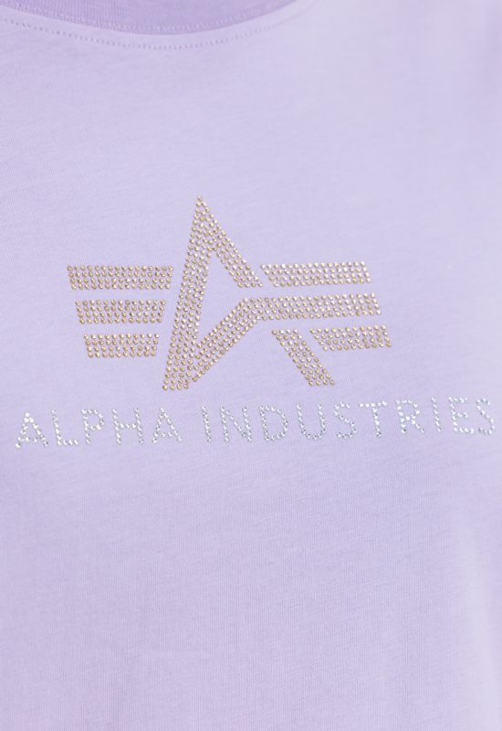 ALPHA INDUSTRIES Dámske tričko Crystal T - pale violet (136063/664)