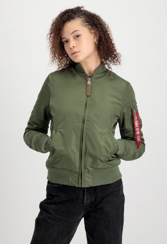 ALPHA INDUSTRIES Dámska bunda MA-1 VF 59 - sage green (133009/01)