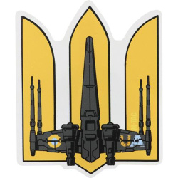 M-TAC Nálepka Trident UA-Wing Large - yellow (51353815-L)