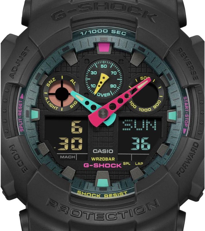 CASIO Hodinky G-Shock GA-100MF-1AER (15053701)(411)