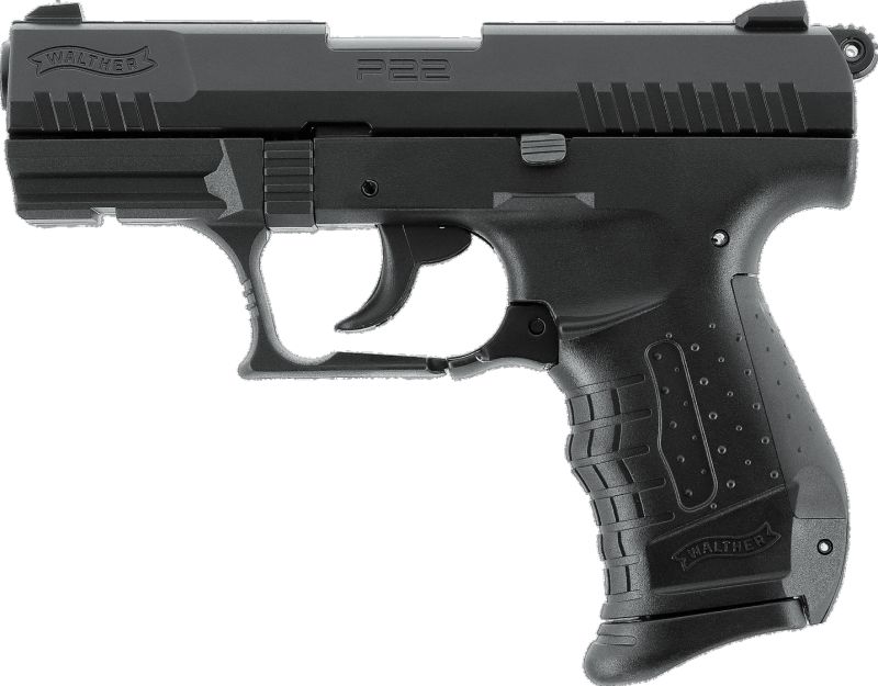 UMAREX Plynová pištoľ Walther P22 Ready, kal. 9mm  P.A.K. - black (308.02.60)