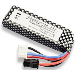 LiPo batéria 11,1V short, grey