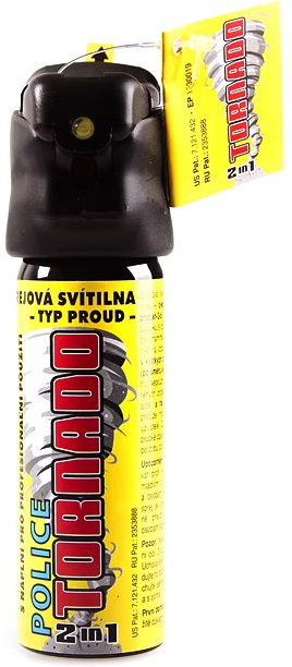 ESP Obranný sprej OC TORNADO so svetlom, 63ml