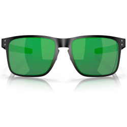 OAKLEY Okuliare Holbrook Metal - jade iridium lens / black frame (0OO4123)