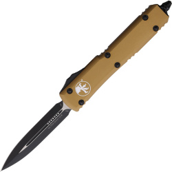 MICROTECH Zatvárací nôž Ultratech OTF Auto D/E - tan (MCT1221TA)