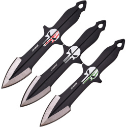 Z-HUNTER Vrhací nôž 20,3cm, sada 3ks - black (ZB0893)