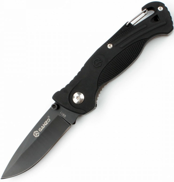 GANZO Zatvárací nôž G611 LinerLock - black (G611-BK)