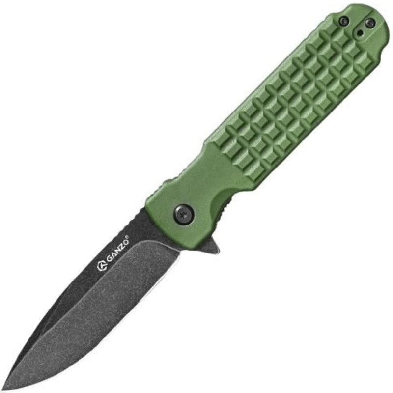 GANZO Zatvárací nôž G627 LinerLock SW - green (G627-GR)