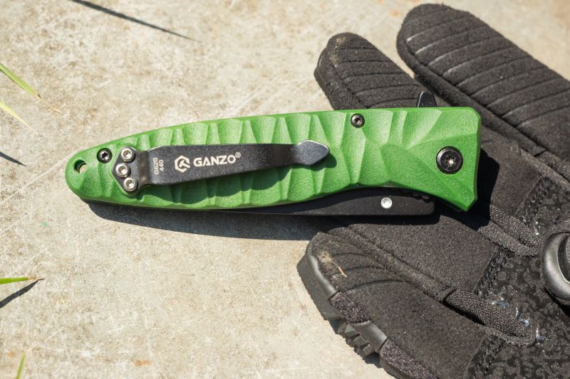 GANZO Zatvárací nôž G620 LinerLock - green (G620-G1)