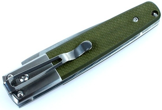 GANZO Zatvárací nôž G7211 ButtonLock - green (G7211-GR)