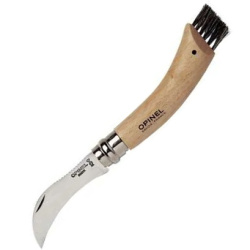 OPINEL Zatvárací nôž hubársky N°08 Inox - beech wood (001250)