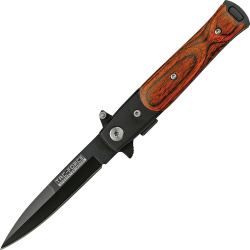 TAC FORCE Zatvárací nôž Lil Milano Linerlock 10.1cm - wood (TF438WB)