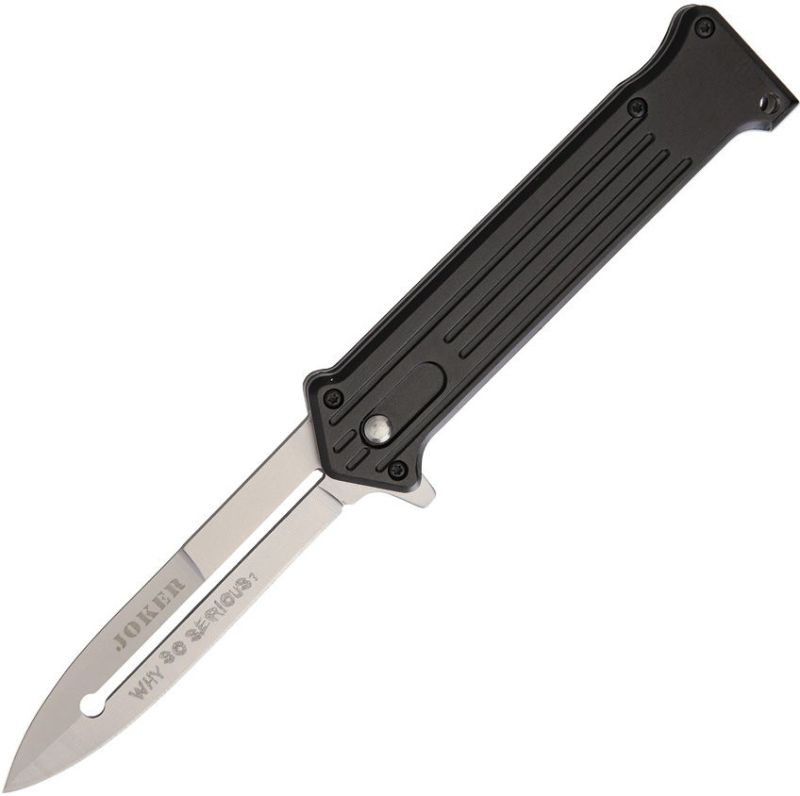 TAC FORCE Zatvárací nôž Joker Linerlock A/O - black (TF457BS)