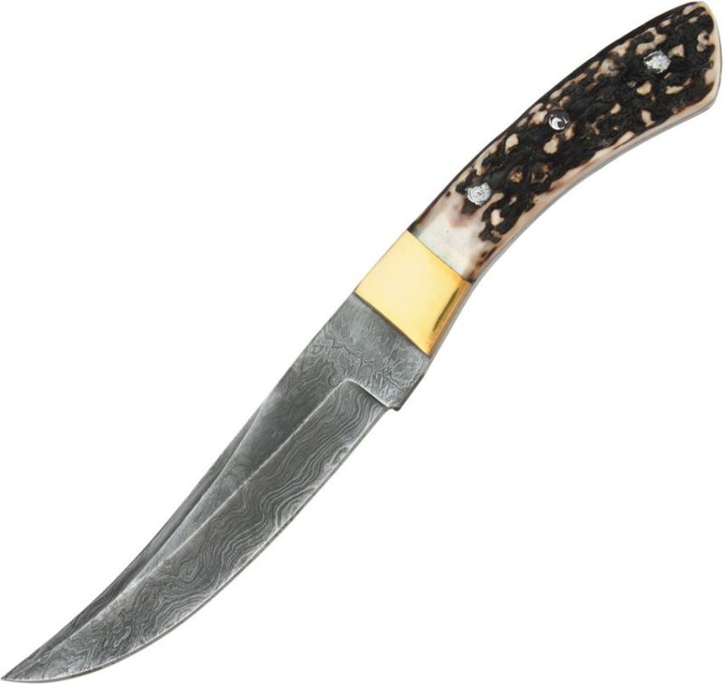 DAMASCUS Nôž s pevnou čepeľou Skinner (DM1001)