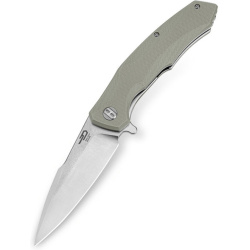 BESTECH Zatvárací nôž WARWOLF LinerLock - beige (BG04C)