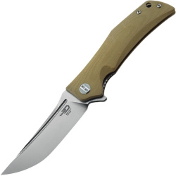 BESTECH Zatvárací nôž SCIMITAR LinerLock - beige (BG05C-1)