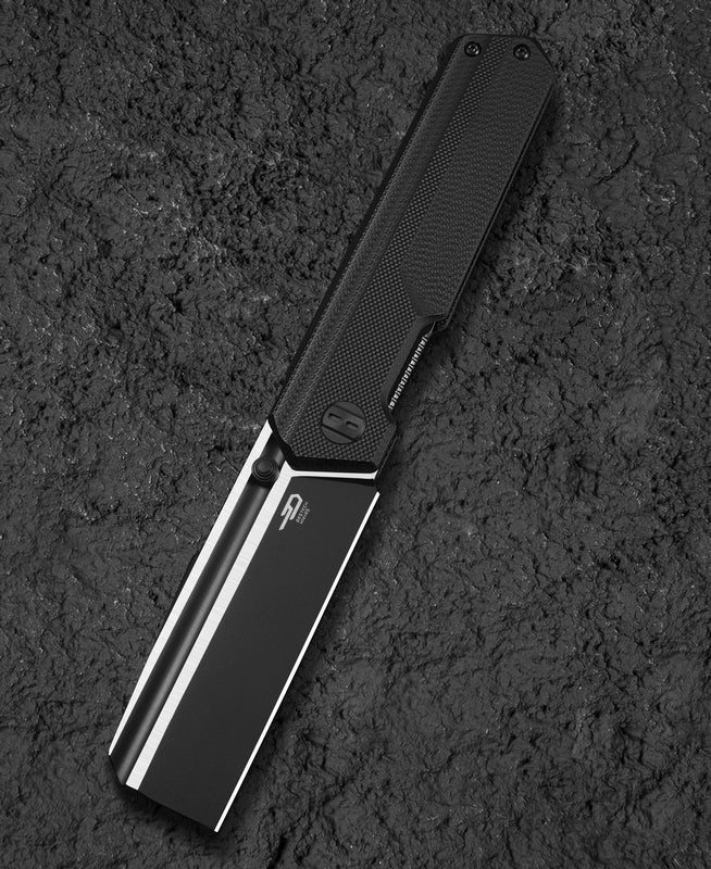 BESTECH Zatvárací nôž TARDIS LinerLock Black - black (BG54A)